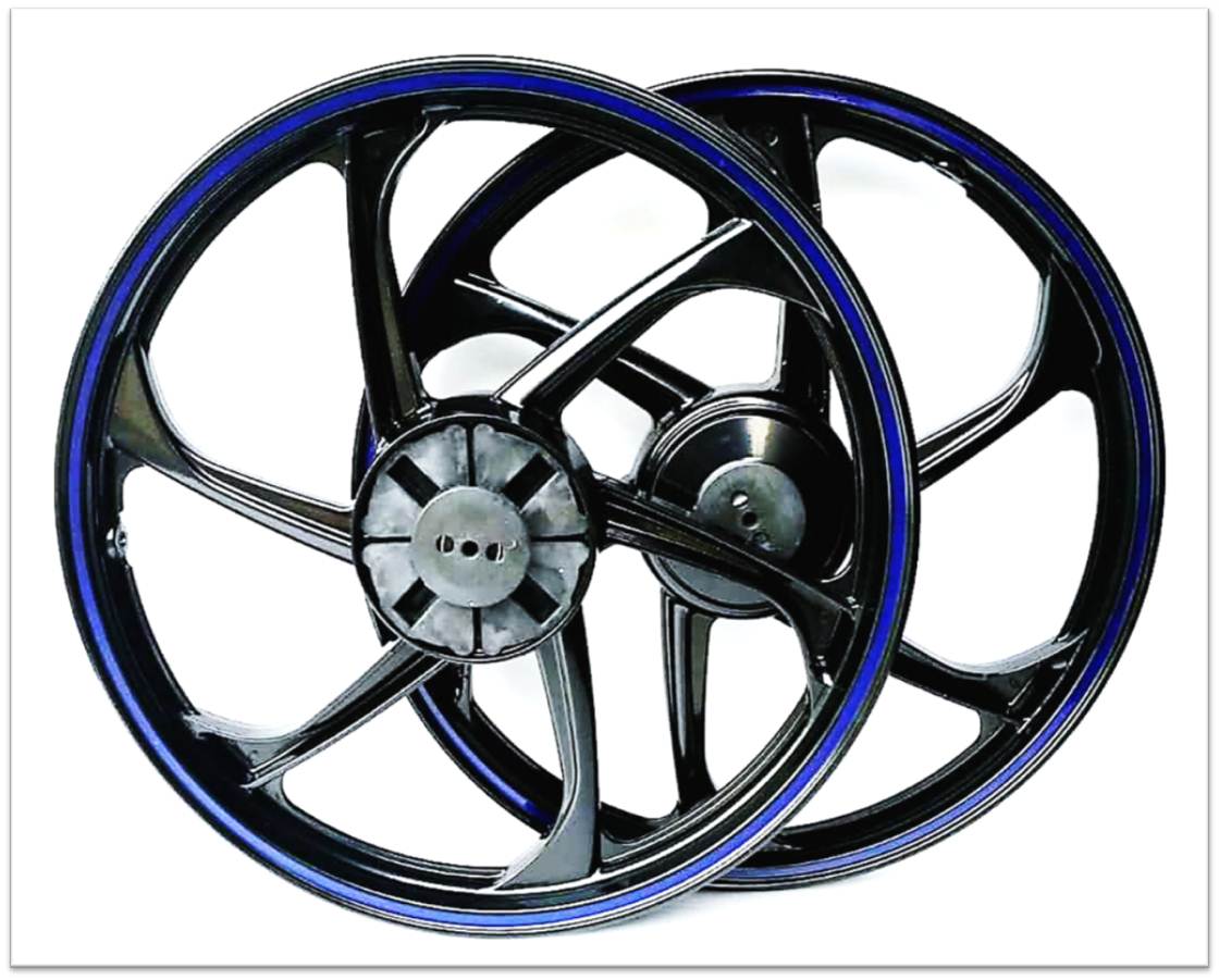 SCP Sport Rim 001 Black Blue