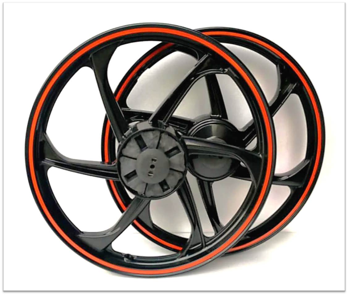 SCP Sport Rim 001 Black Orange