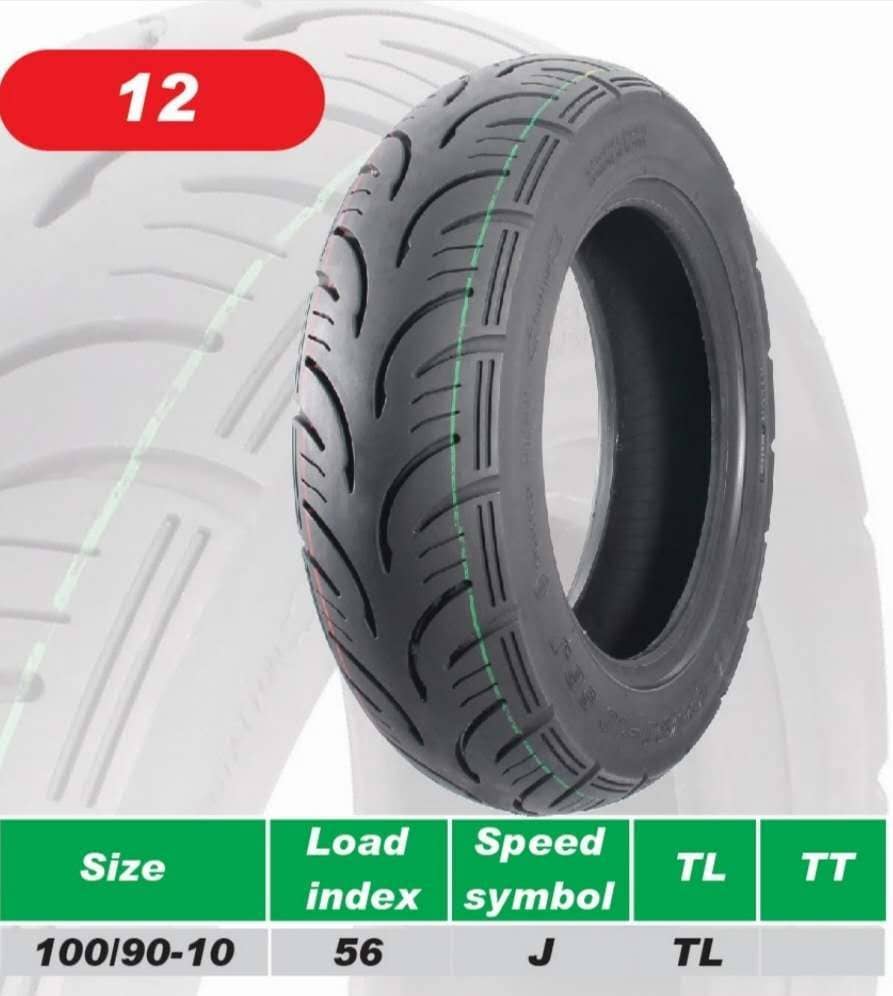SCP Tubeless Tyre TL12