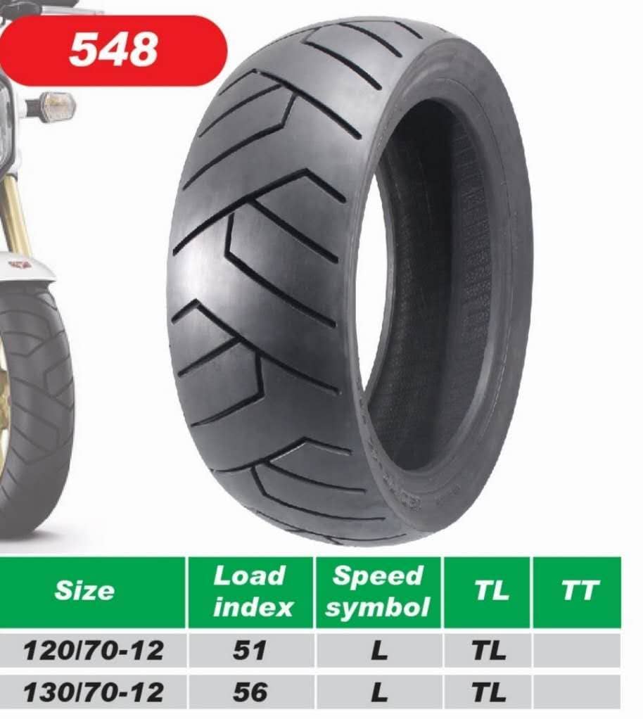 SCP Tubeless Tyre TL548